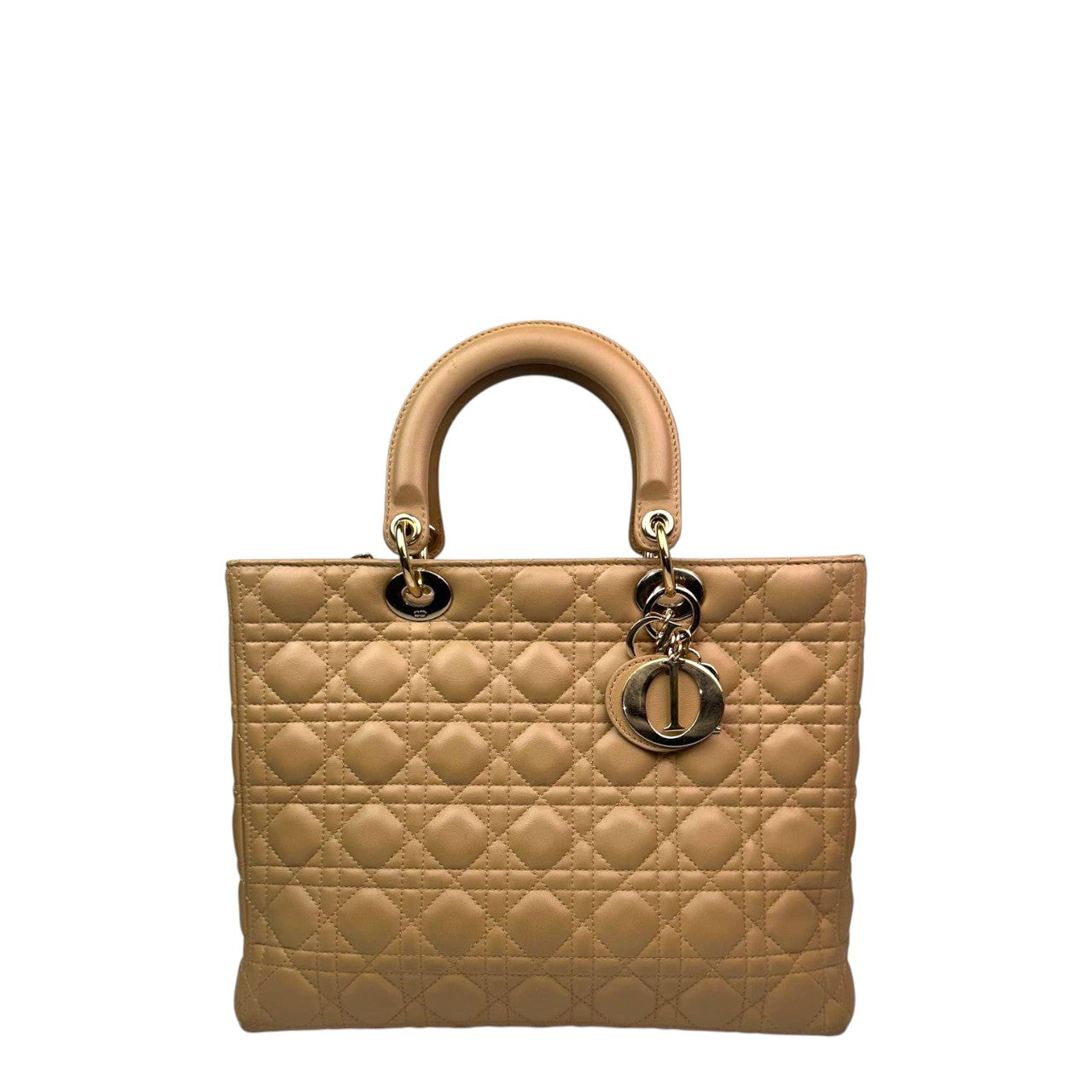 Lady Dior Large Beige