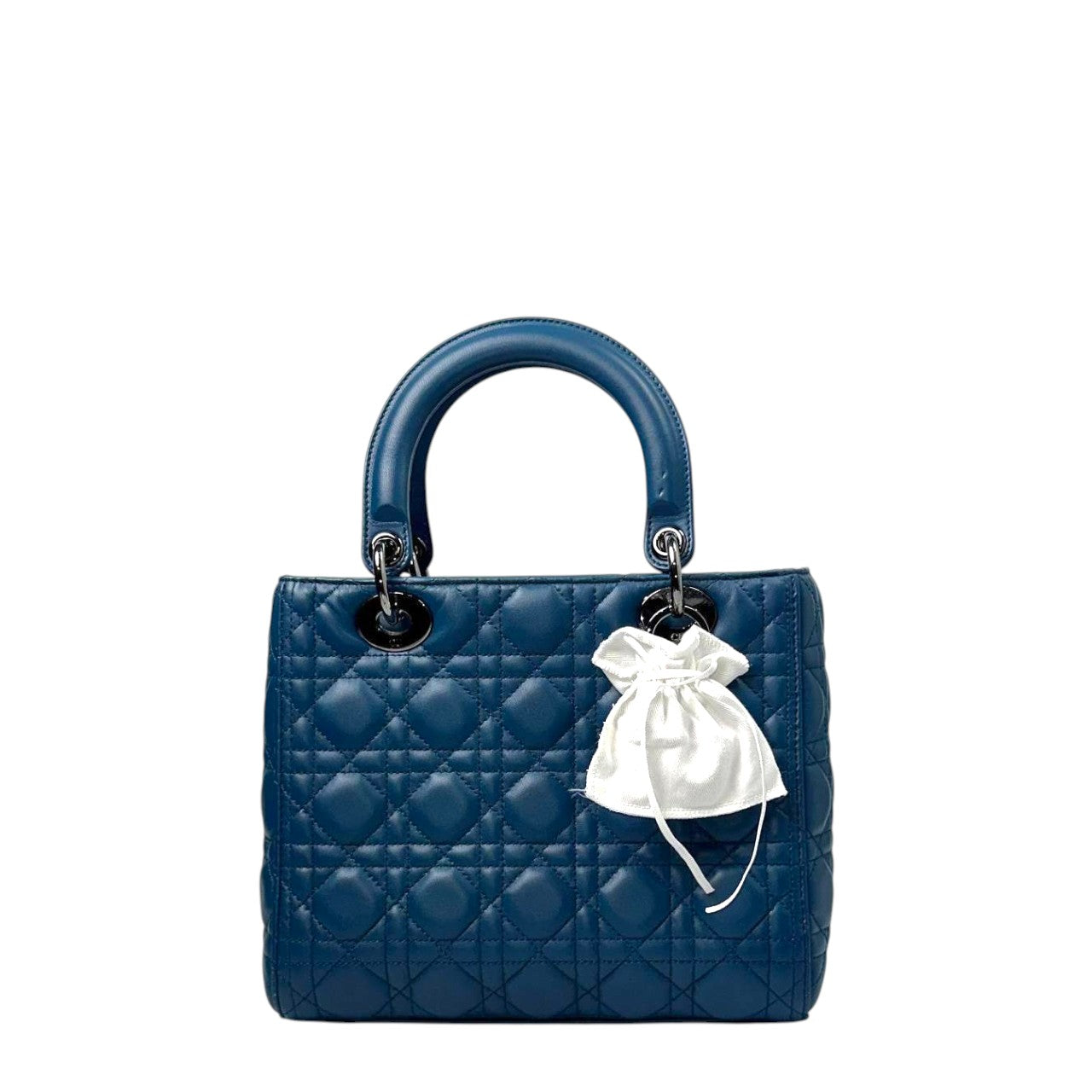 Lady Dior Medium Blue SHW