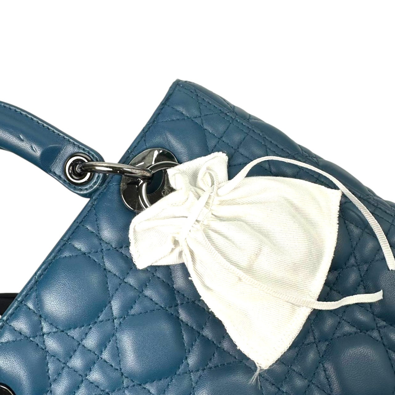 Lady Dior Medium Blue SHW