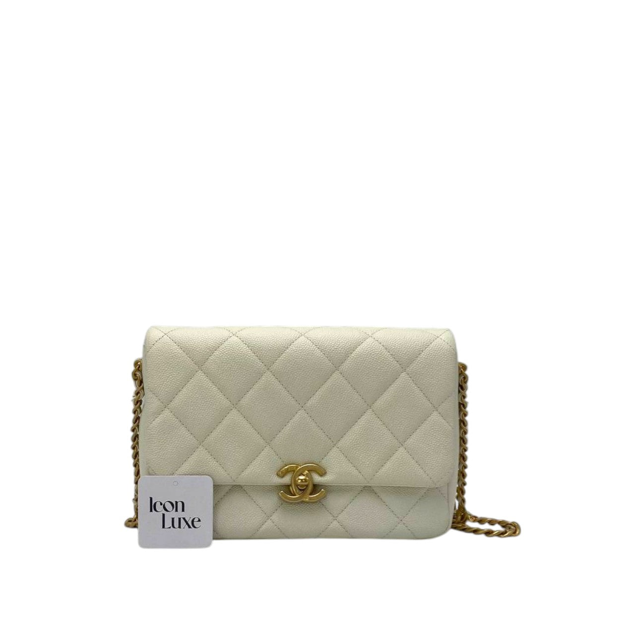 Chanel 22P Flap White