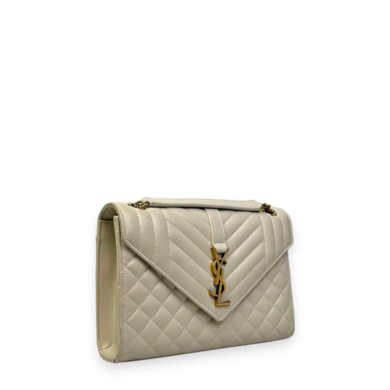 YSL Envelope Medium Lambskin