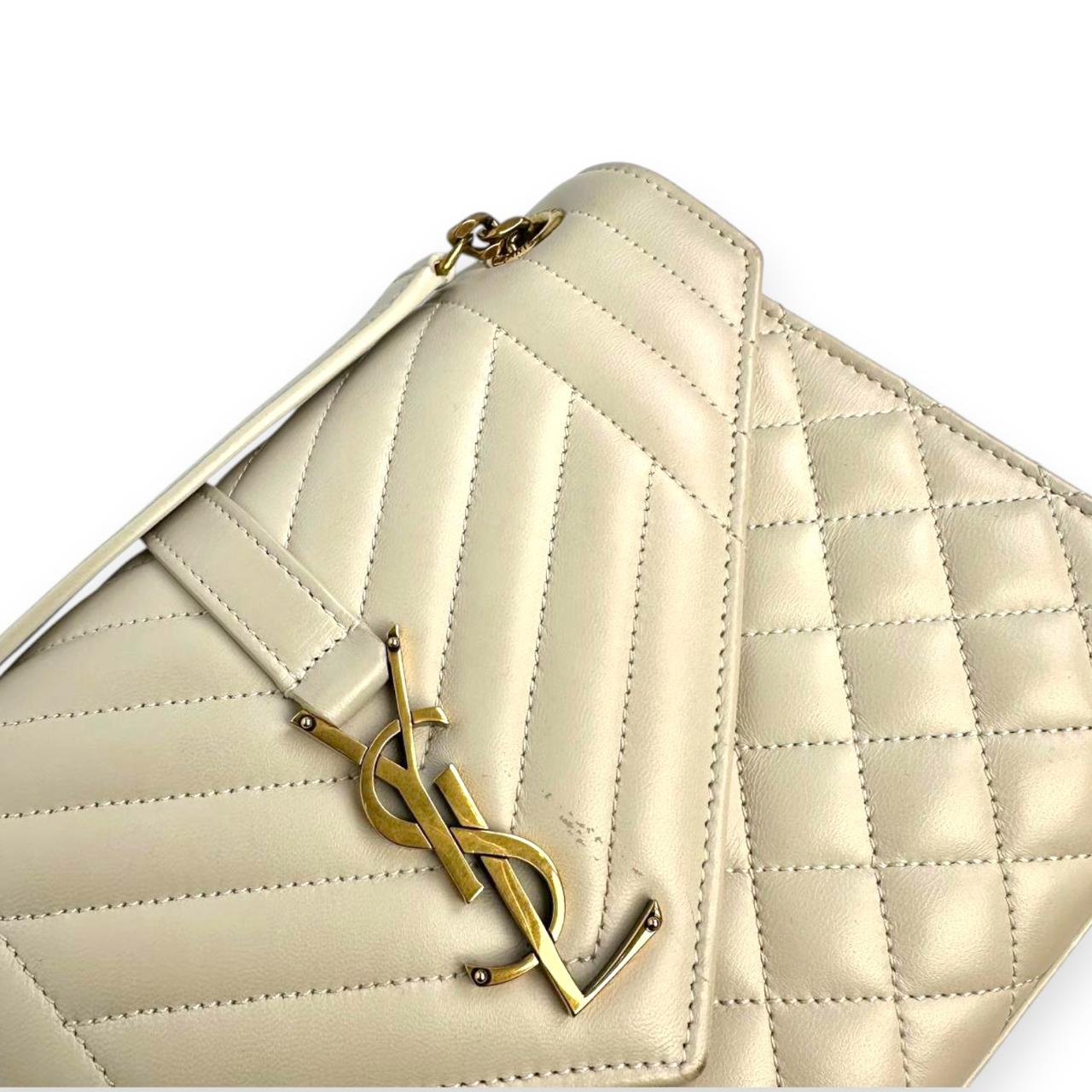 YSL Envelope Medium Lambskin