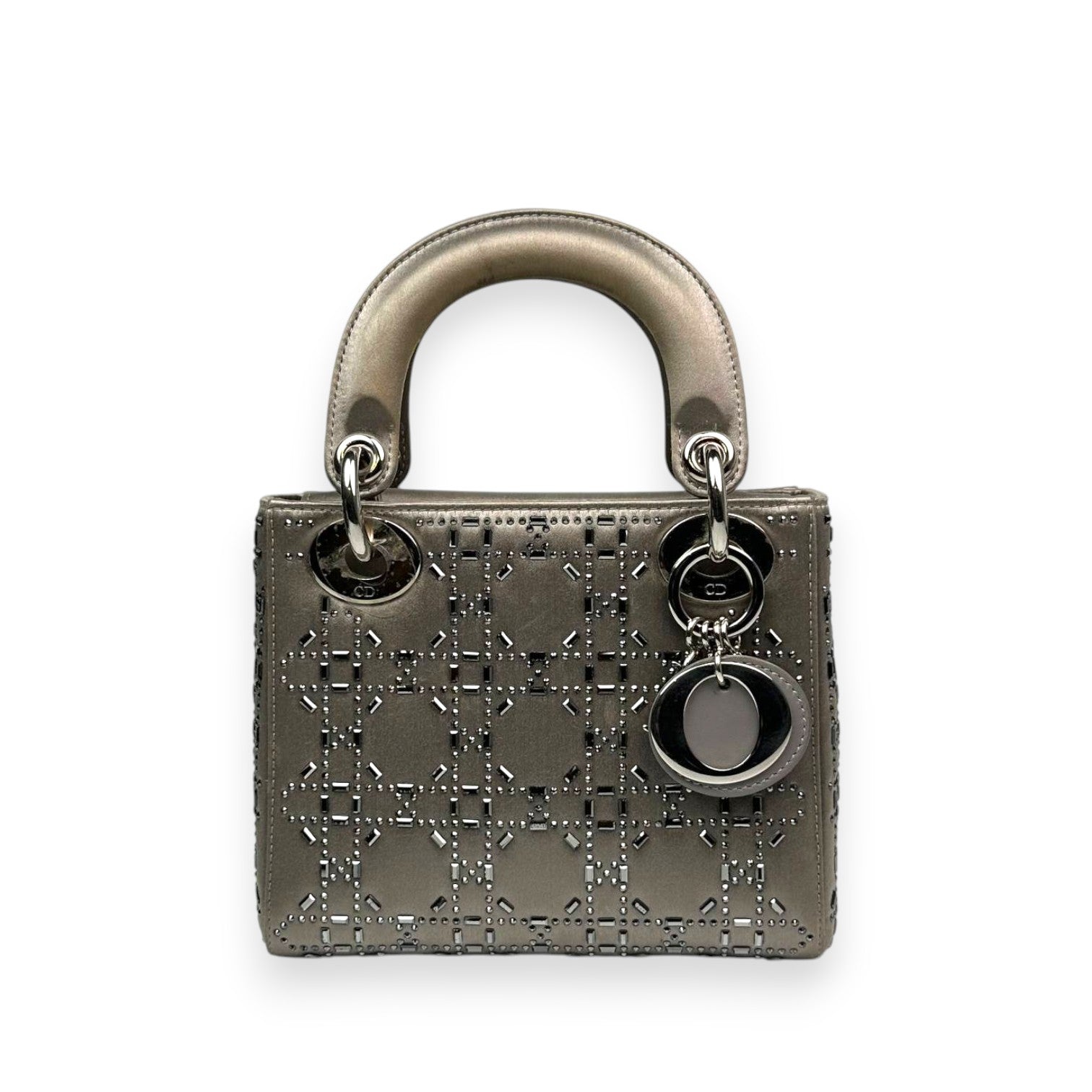 Mini Lady Dior Crystal Cannage