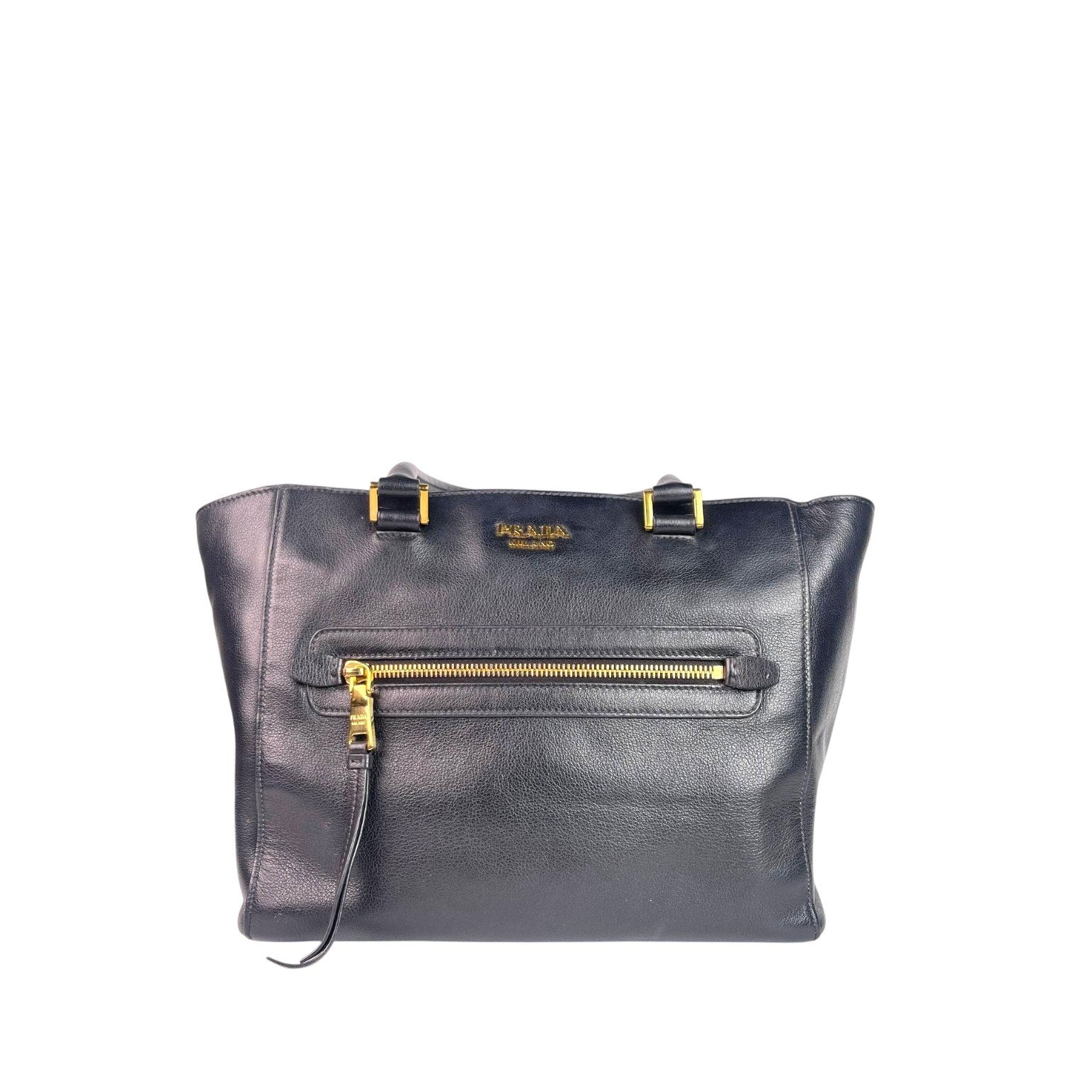 Prada Glace Calf Shoulder