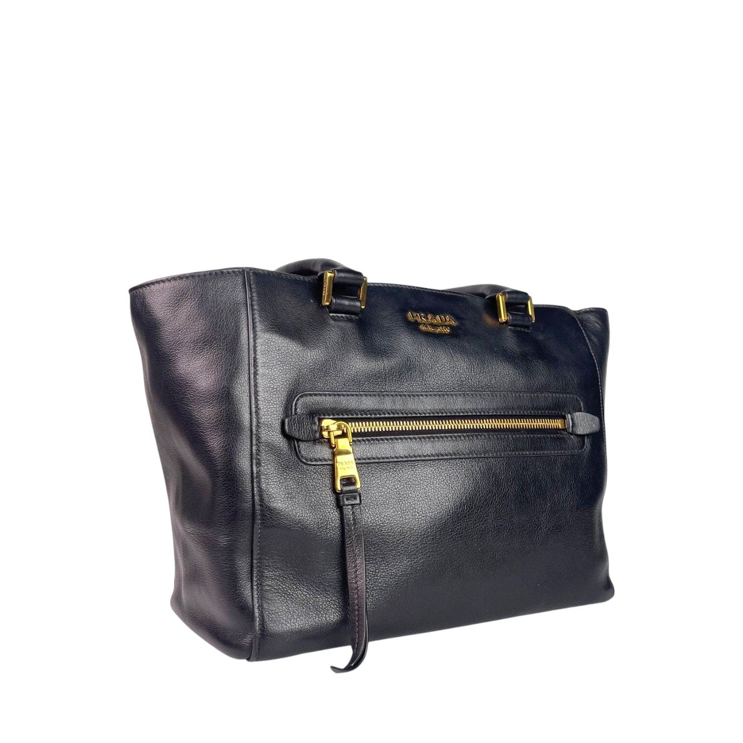Prada Glace Calf Shoulder