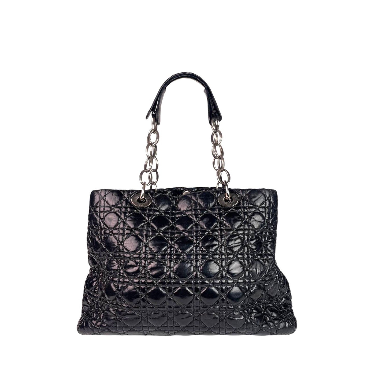Lady Dior Tote Patent Leather