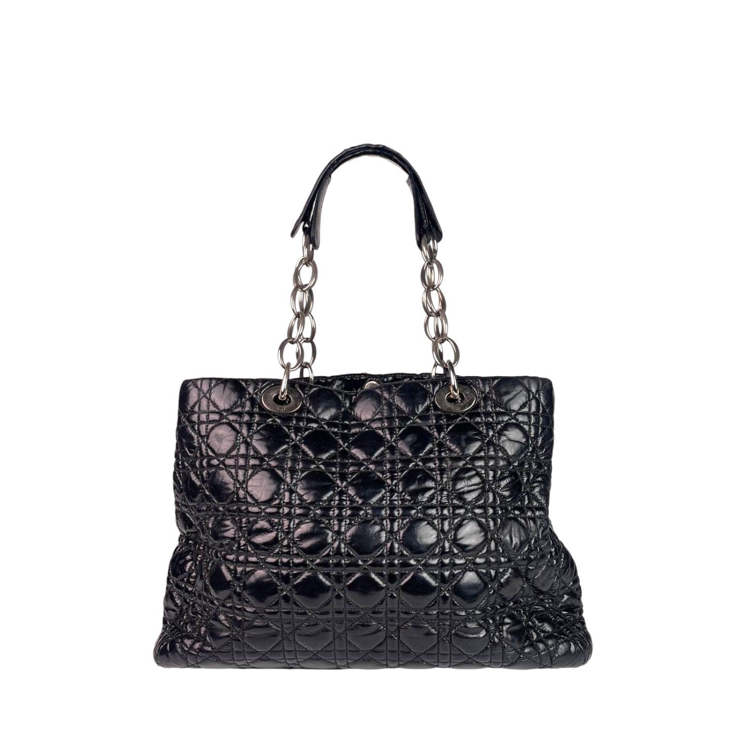 Lady Dior Tote Patent Leather