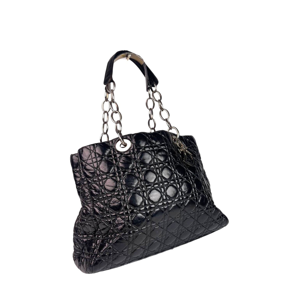 Lady Dior Tote Patent Leather