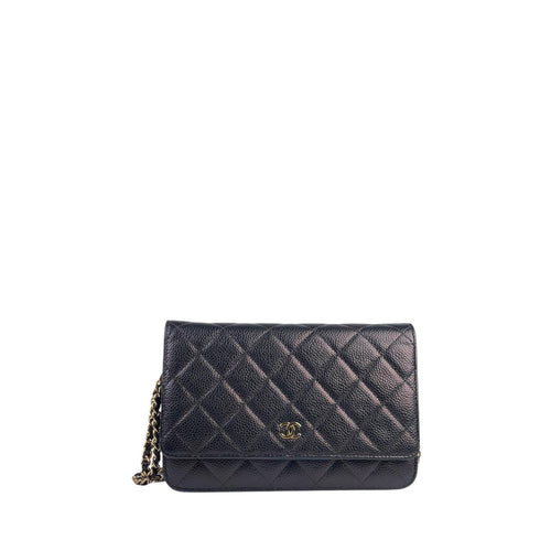 Chanel WOC Black GHW