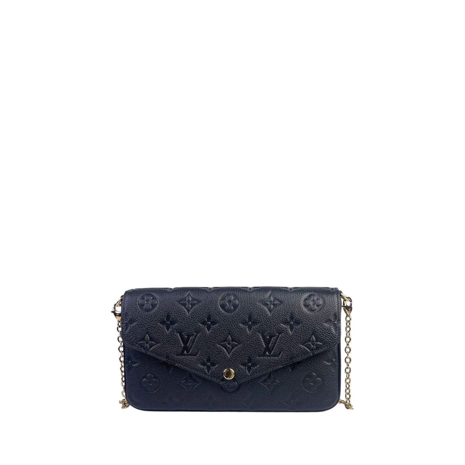 LV Felicie Pochette Empreinte Leather