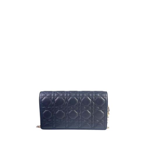 Dior Cannage Woc Black