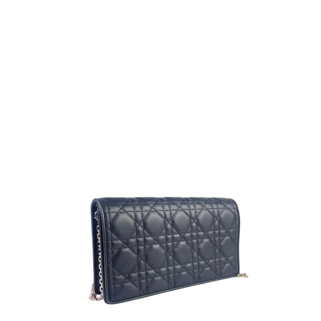 Dior Cannage Woc Black