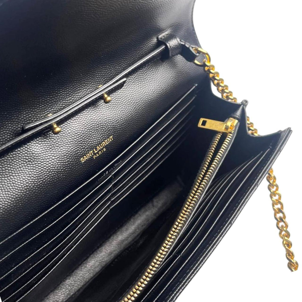 YSL WOC GHW caviar medium