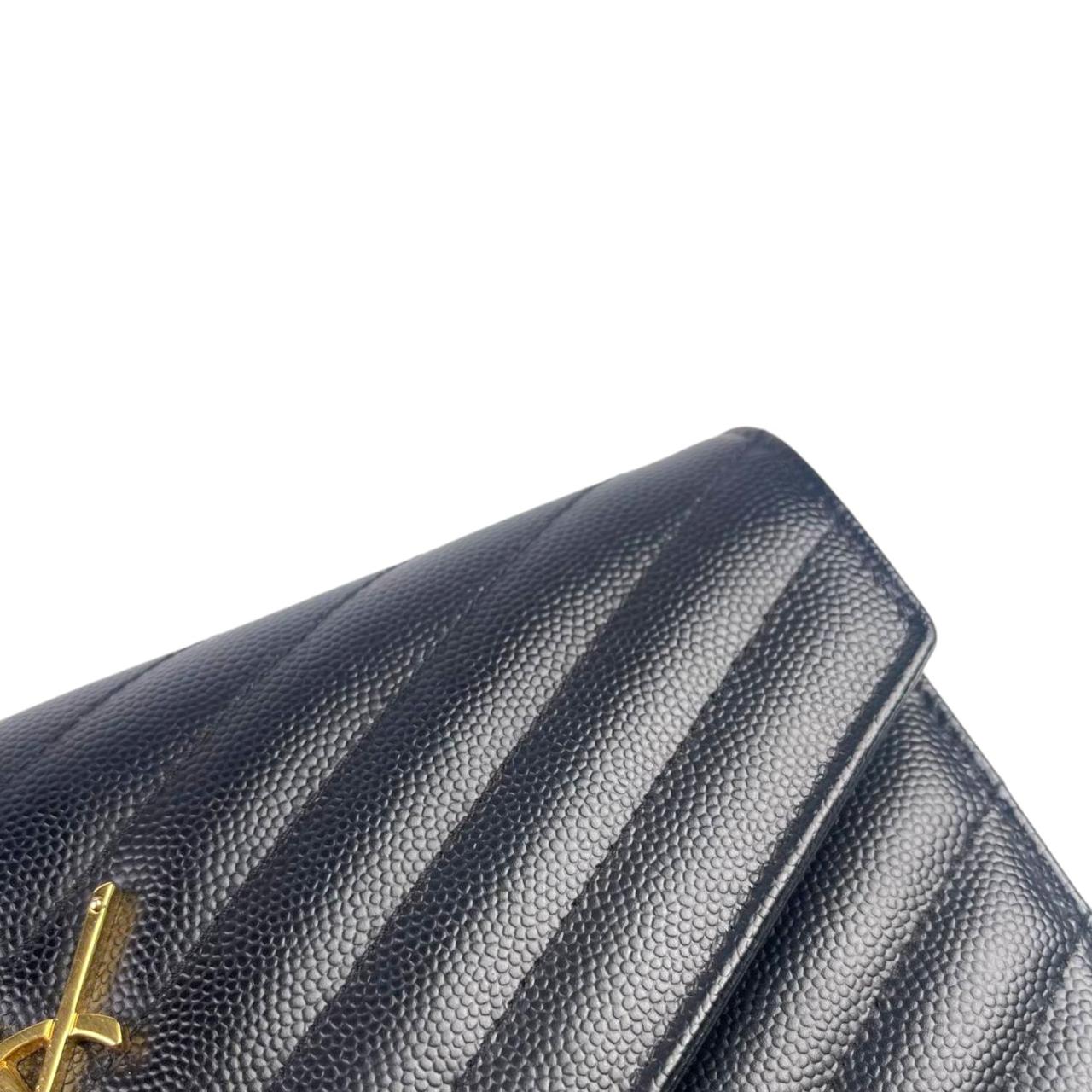 YSL WOC Black Medium GHW