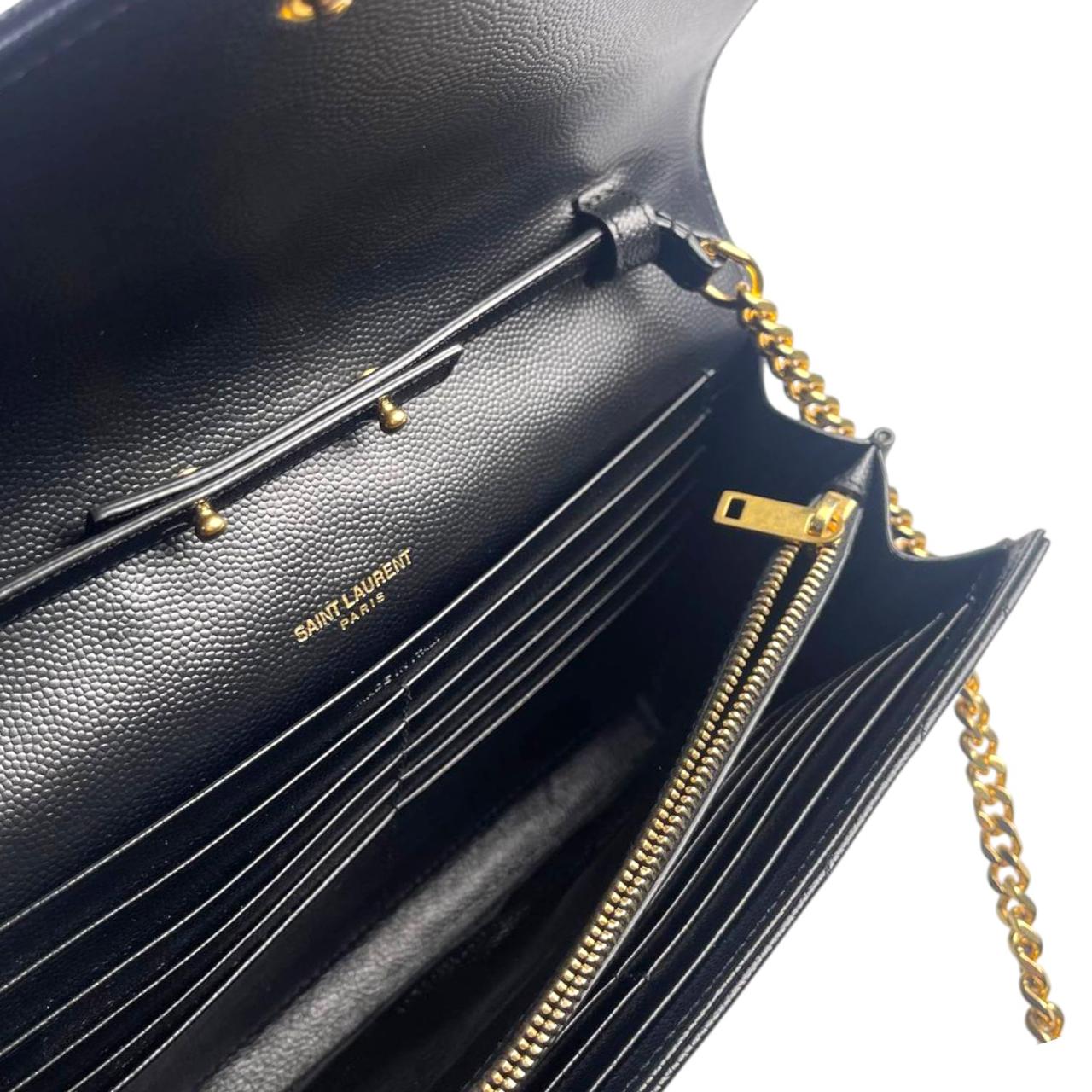 YSL WOC Black Medium GHW