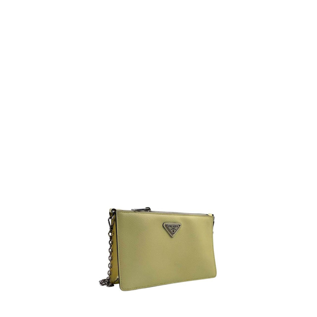 Prada Saffiano Chain Shoulder