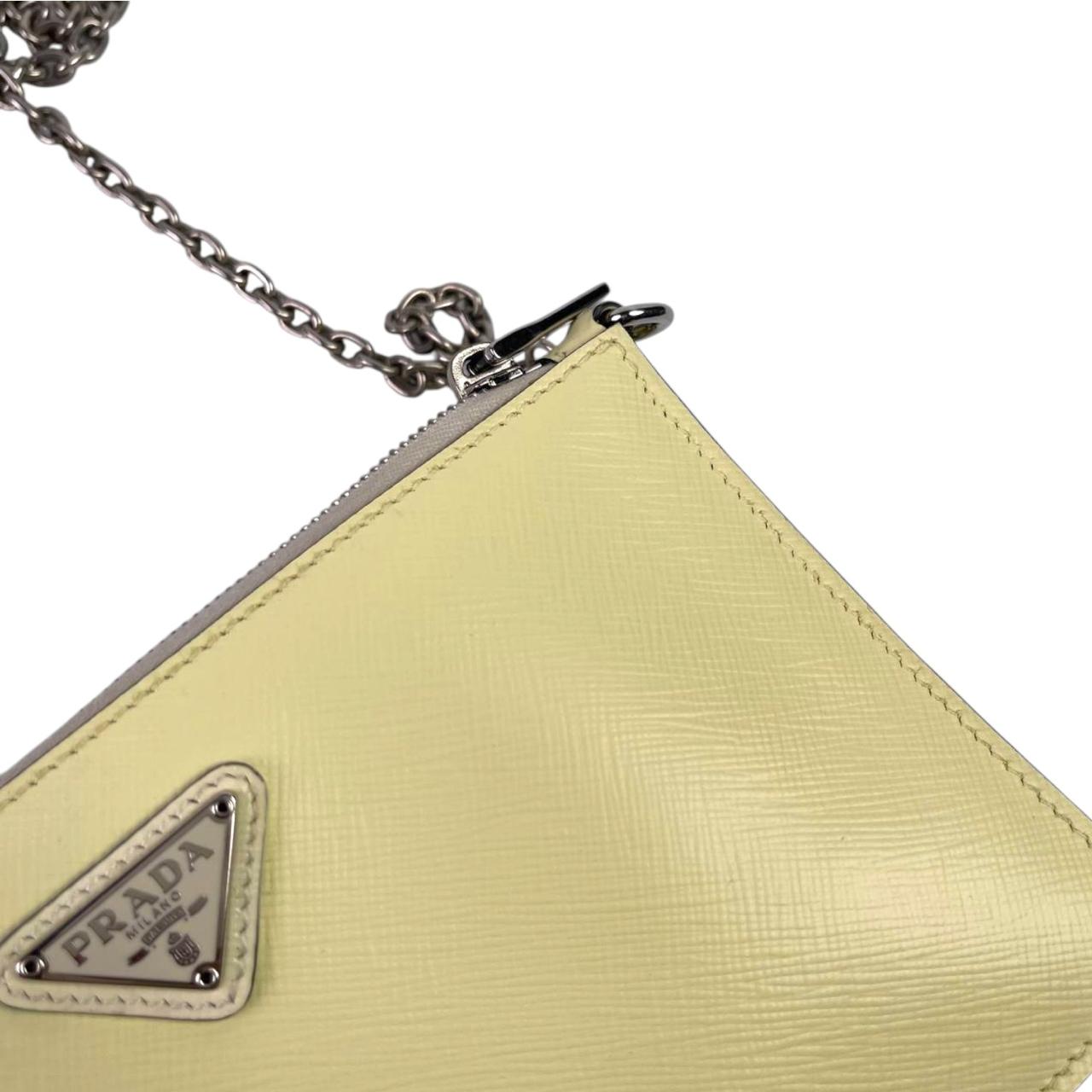 Prada Saffiano Chain Shoulder