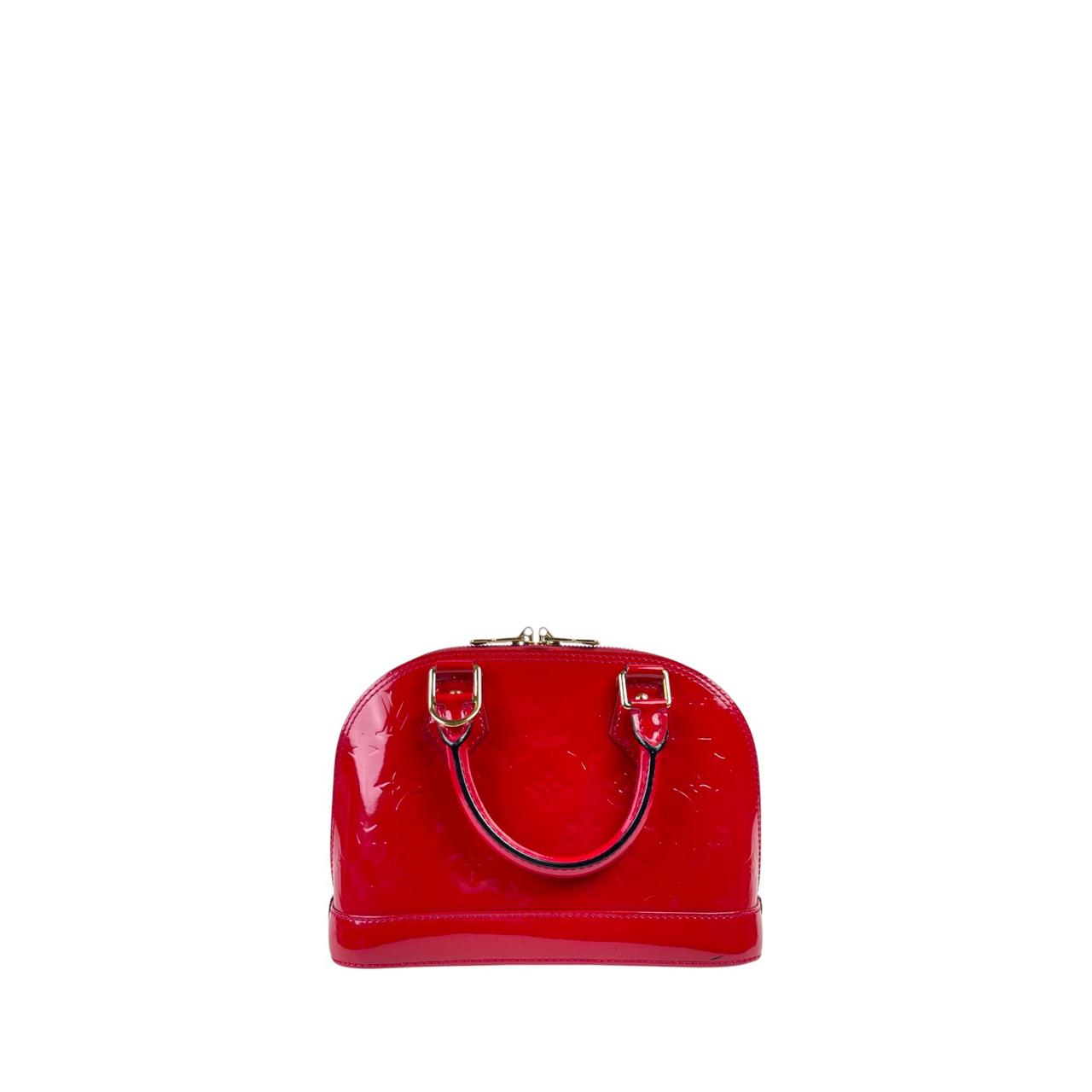 LV Alma BB Vernis Leather