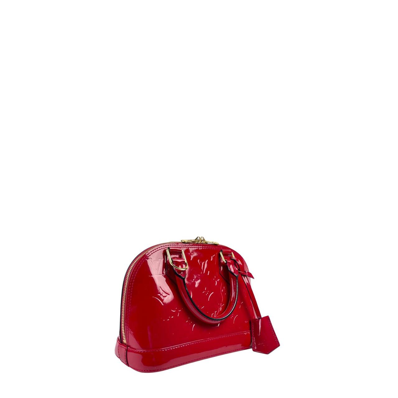 LV Alma BB Vernis Leather
