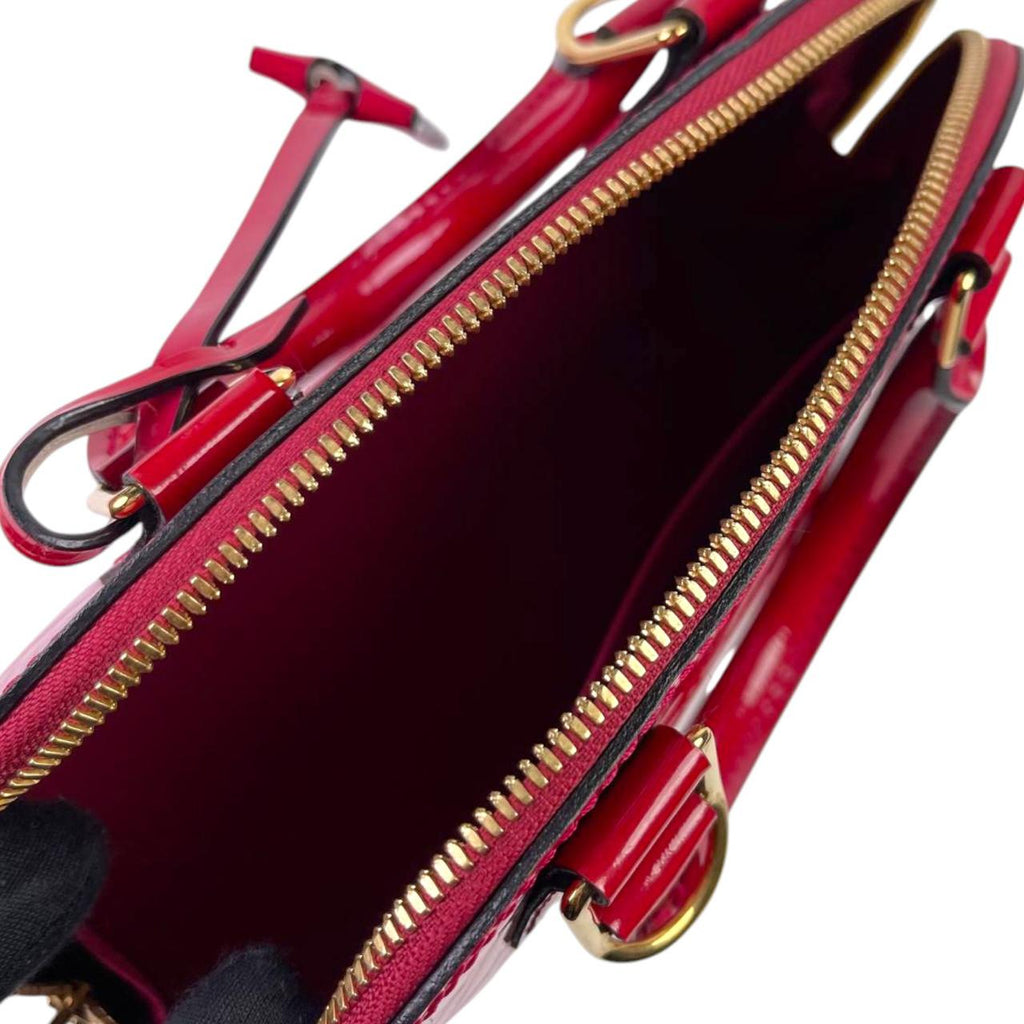 LV Alma BB Vernis Leather