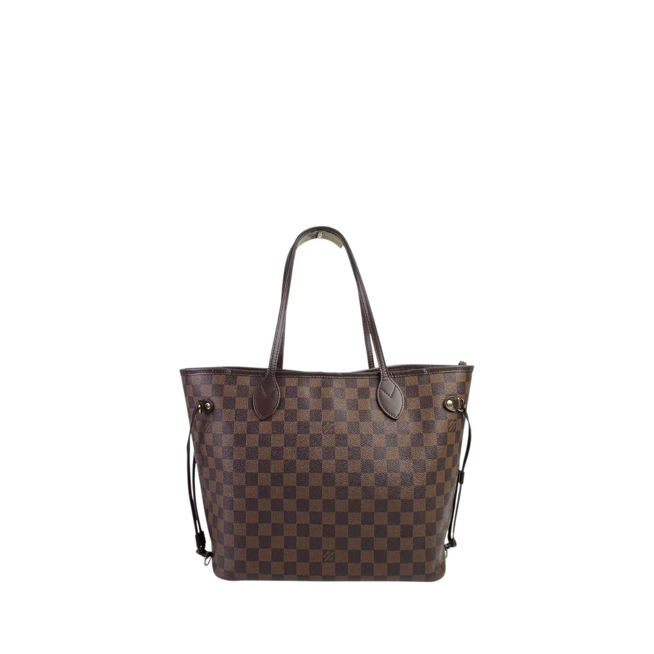 LV Neverfull Damier Ebene Red
