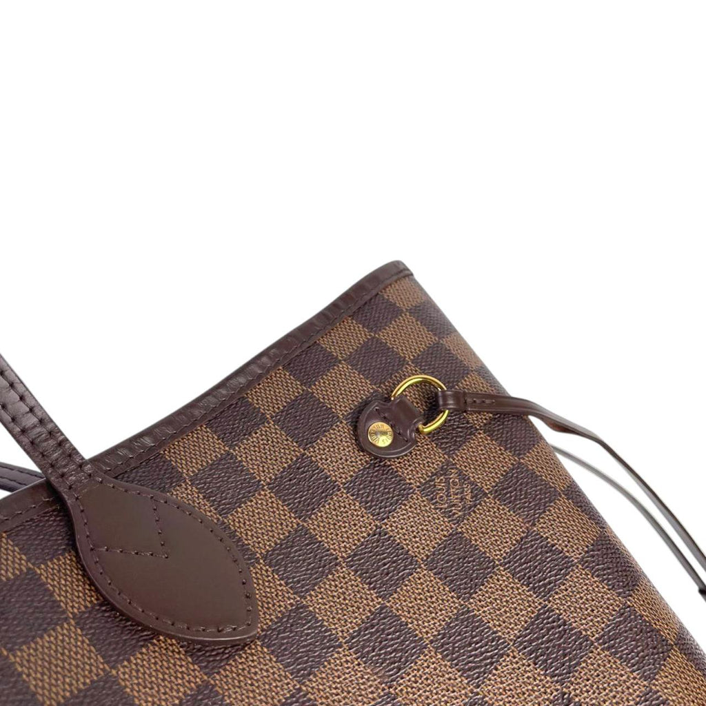 LV Neverfull Damier Ebene Red