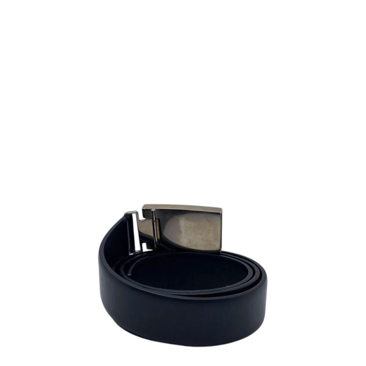 Prada Saffiano Leather Buckle Belt
