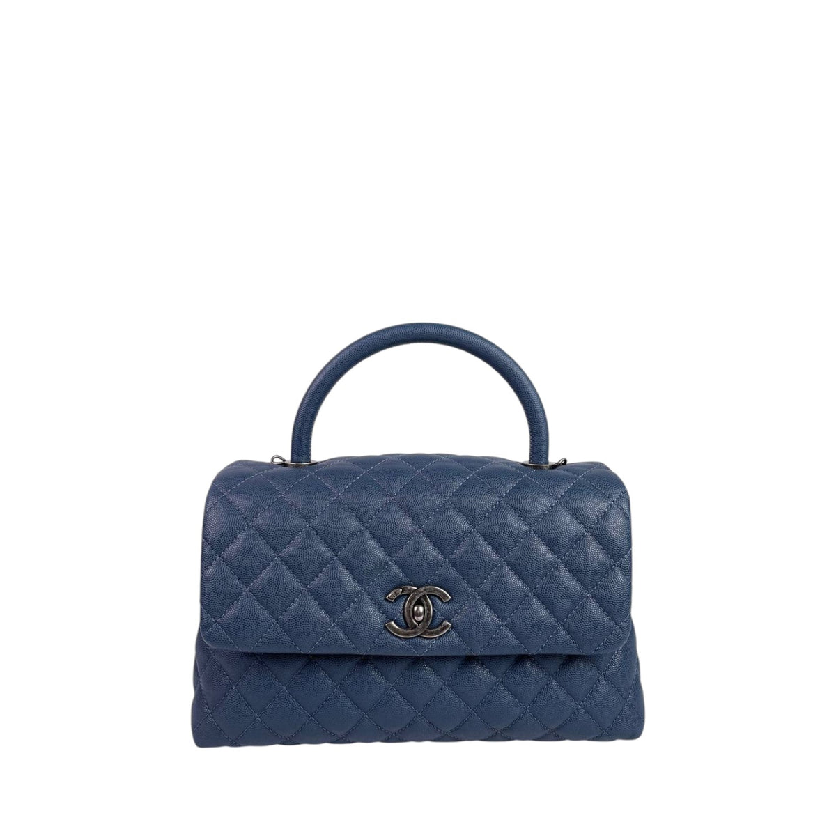 Chanel Caviar Quilted Coco Handle Flap