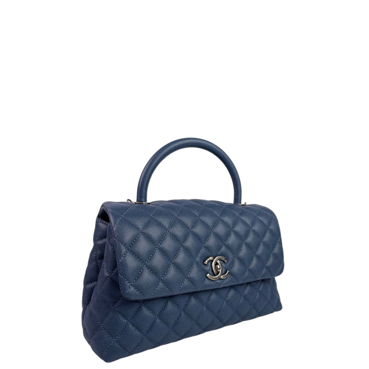 Chanel Caviar Quilted Coco Handle Flap