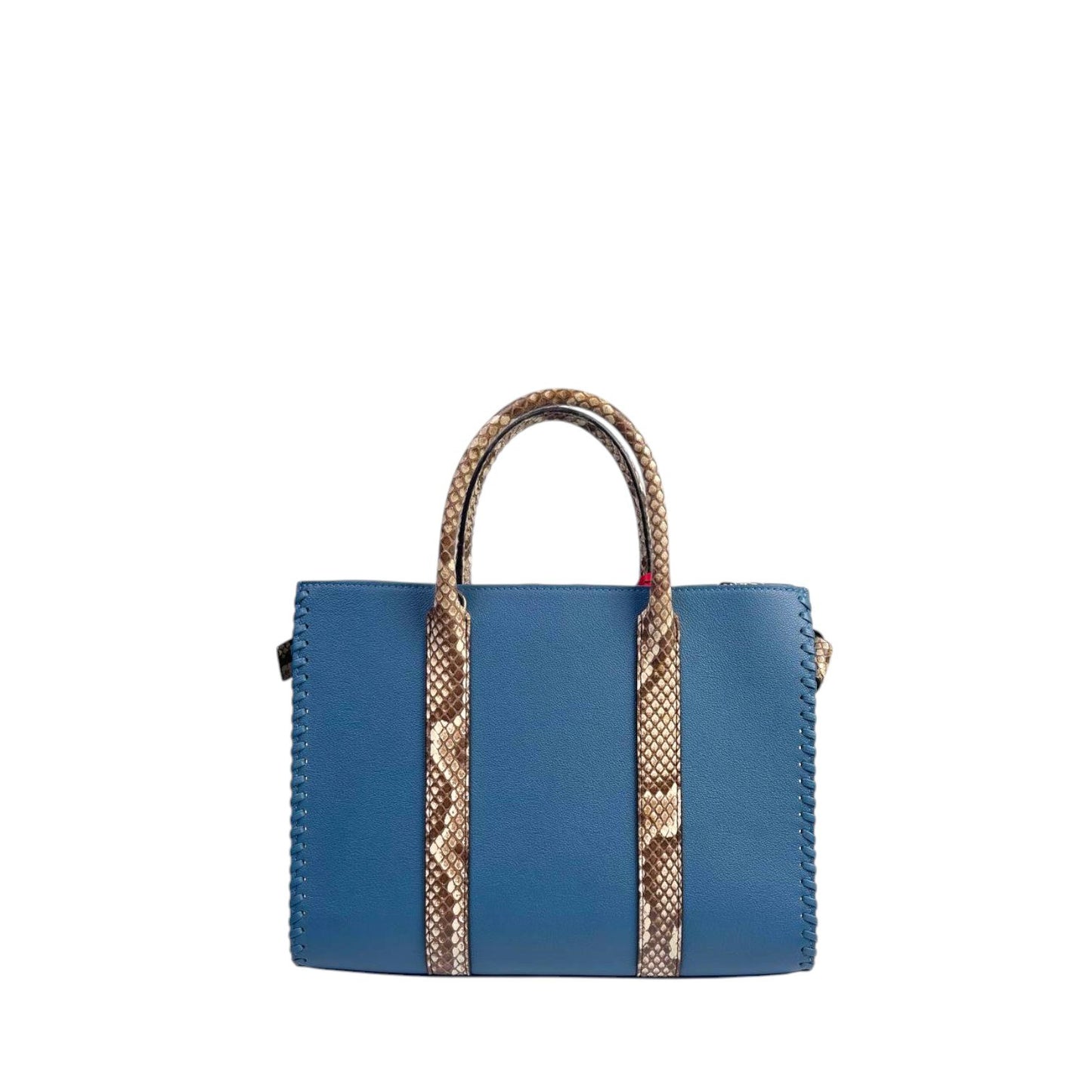 Louis Vuitton Bleu Glacier Leather