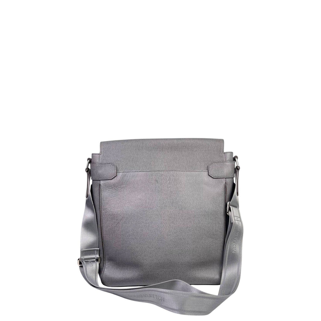 LV Taiga Leather Roman Messenger Bag