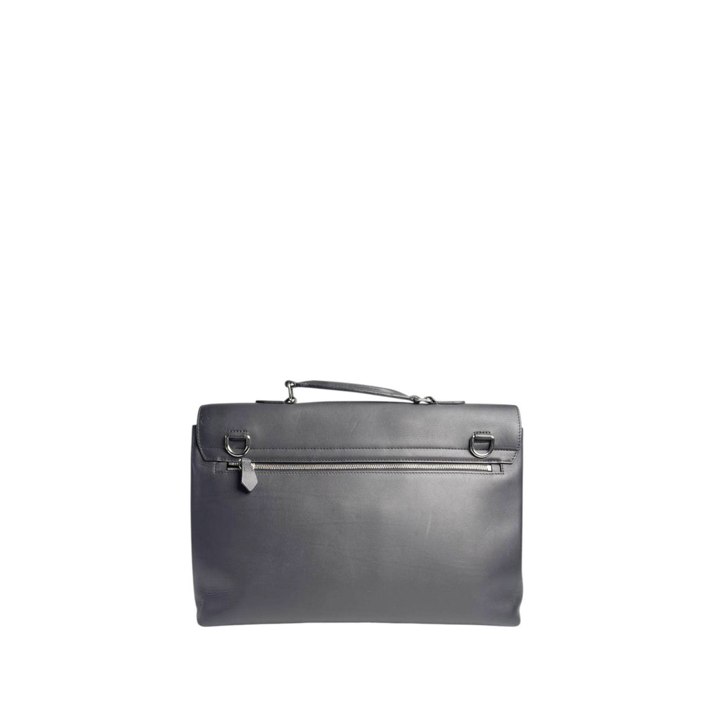 LV Cartable Briefcase in Black Ombre Leather