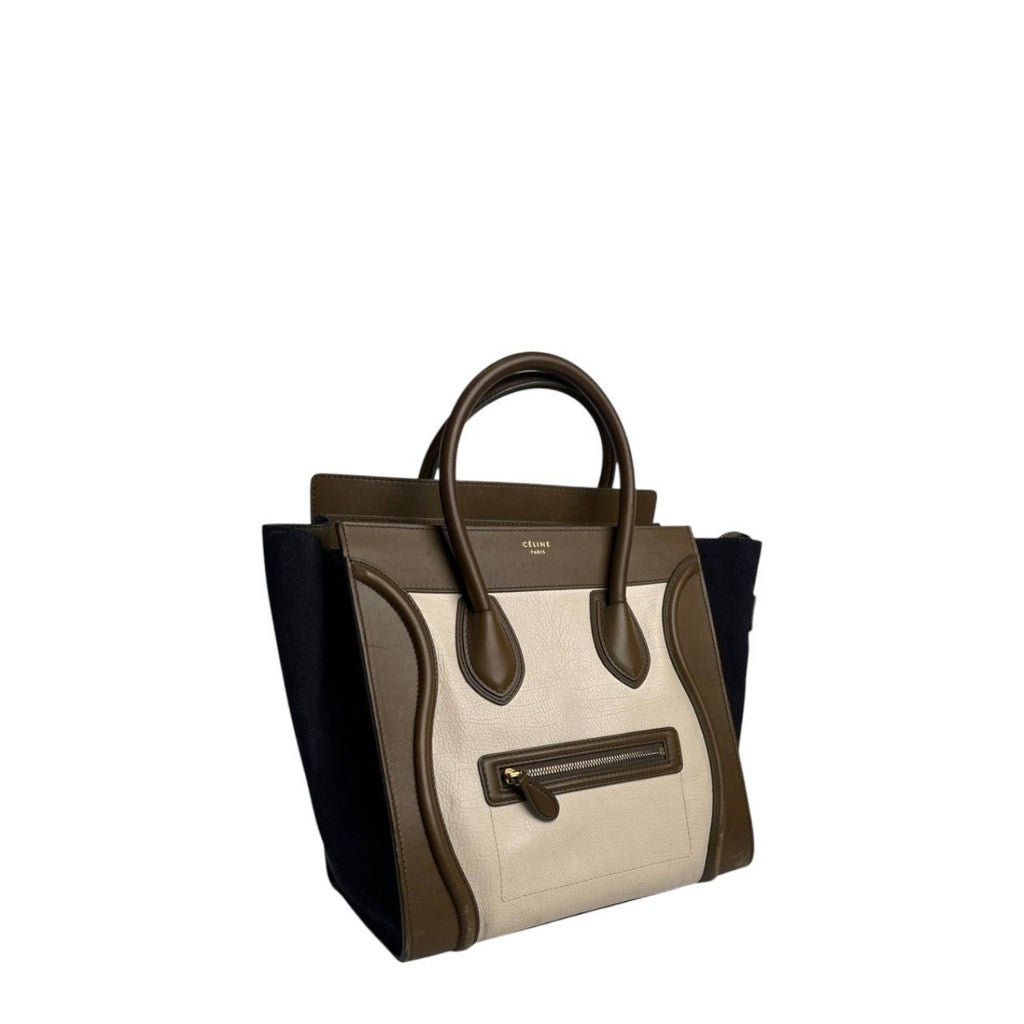 Celine Tricolor Luggage Bag
