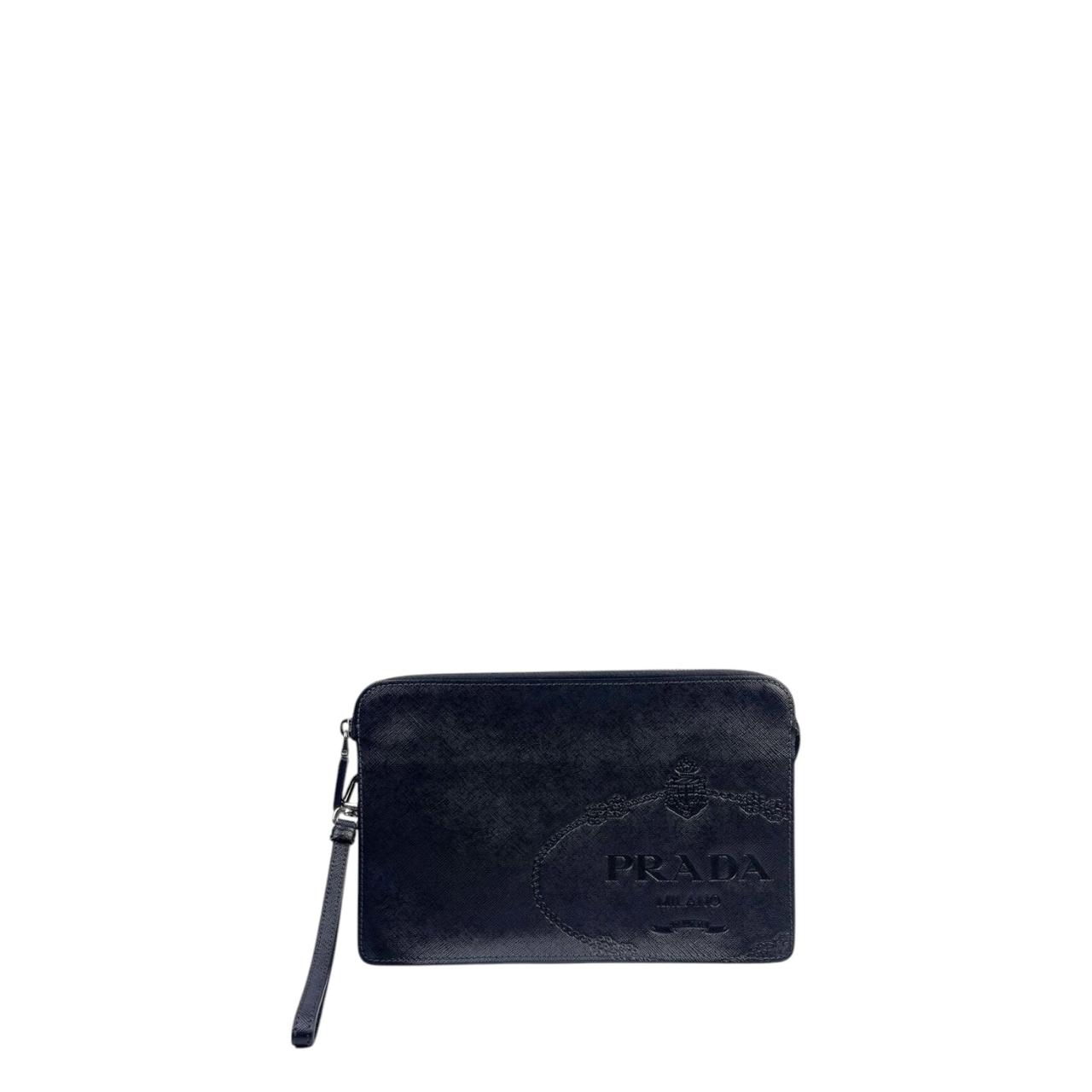 Prada Clutch Saffiano Leather