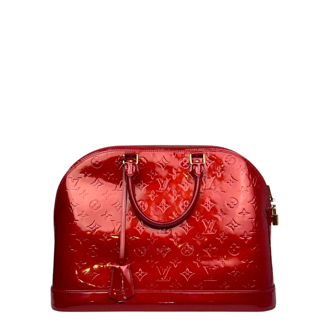 LV Alma GM Vernis Red