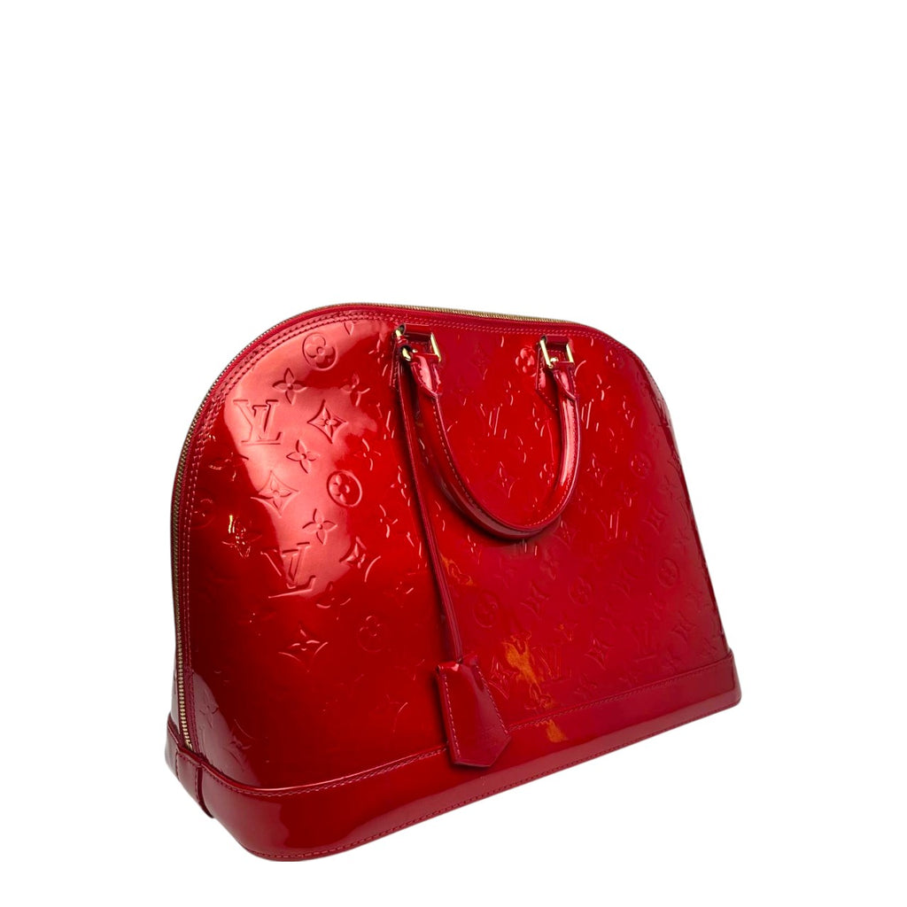 LV Alma GM Vernis Red