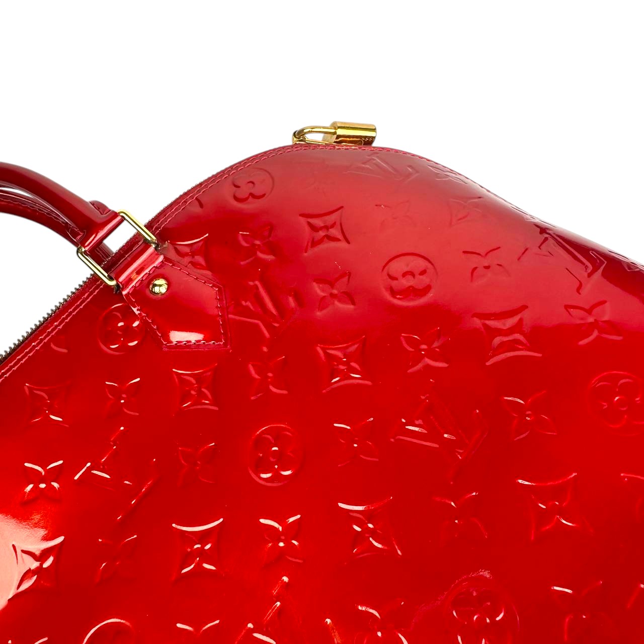LV Alma GM Vernis Red