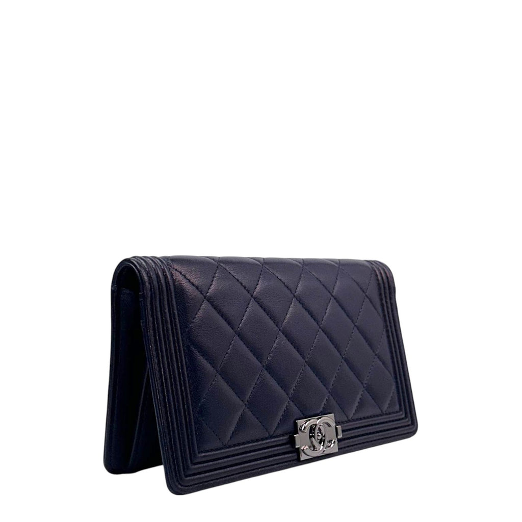 Chanel Boy Long Wallet