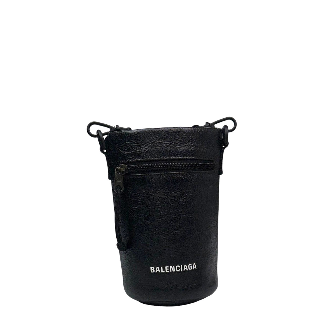 Balenciaga Sling Leather Black