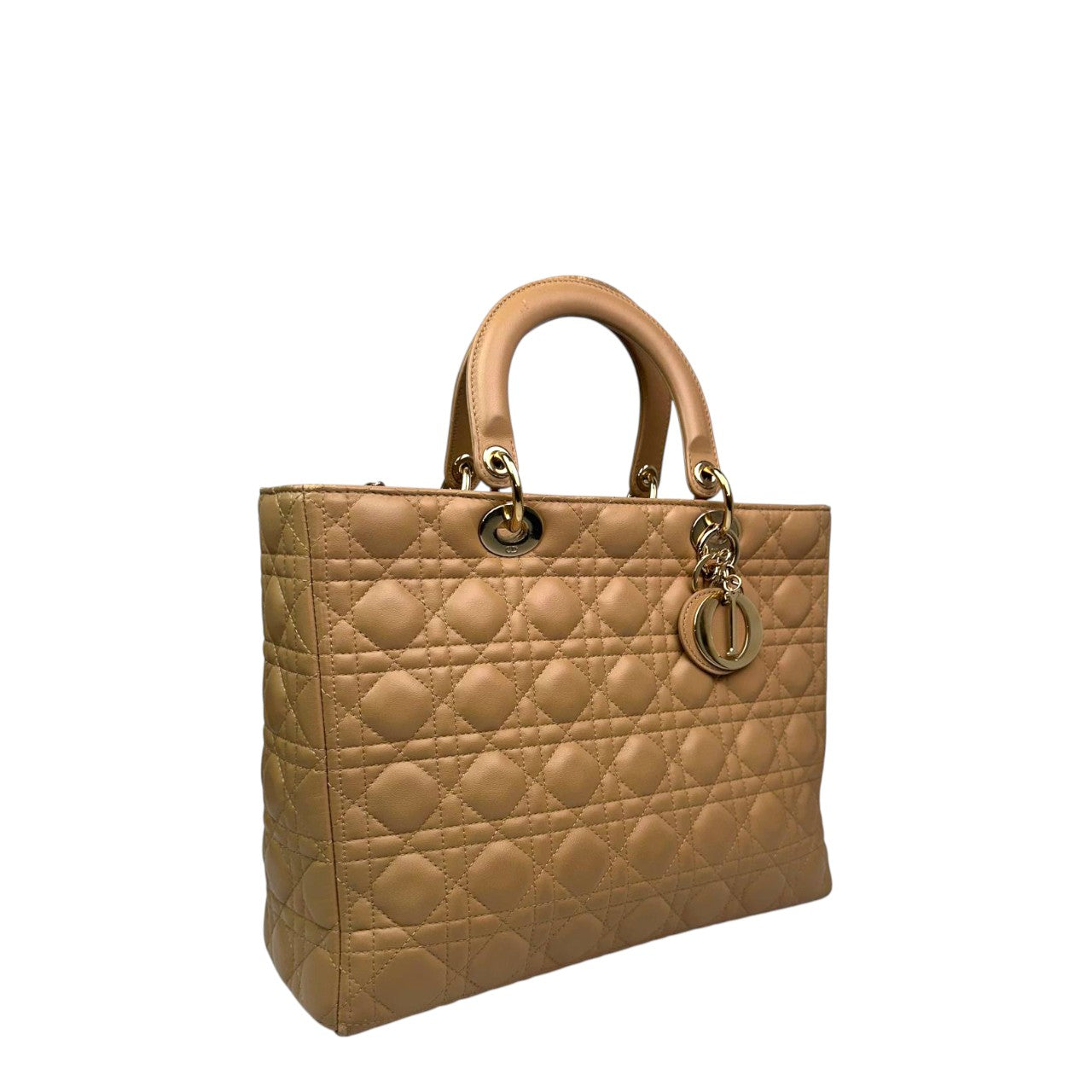 Lady Dior Large Beige