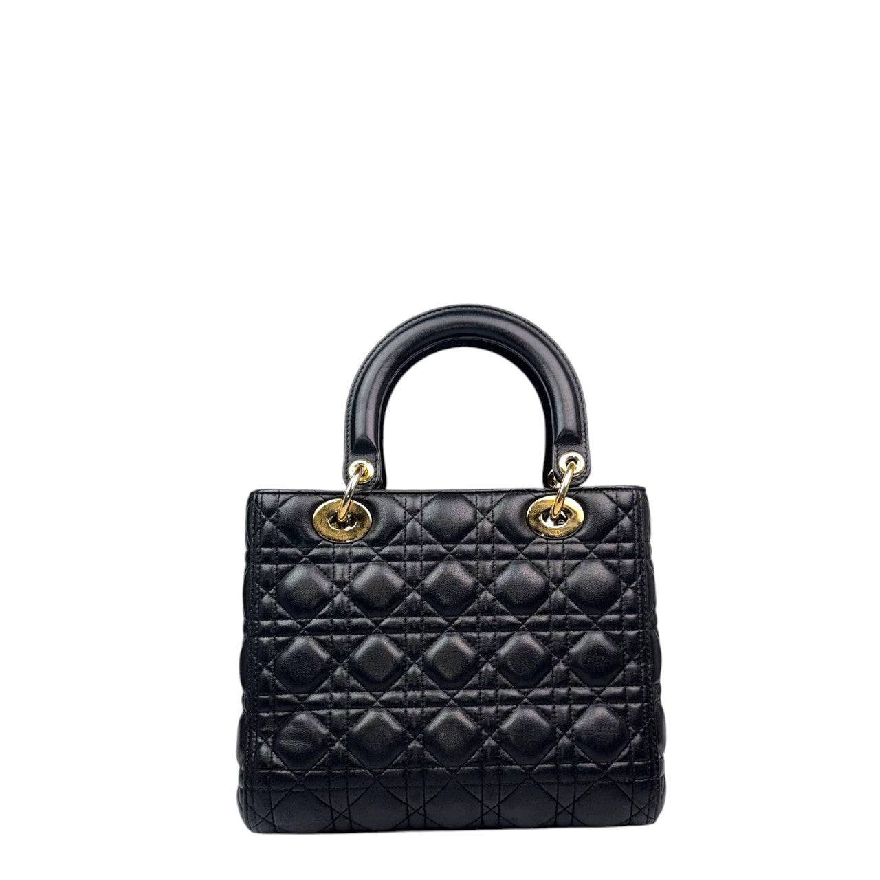 Lady Dior Medium Black GHW