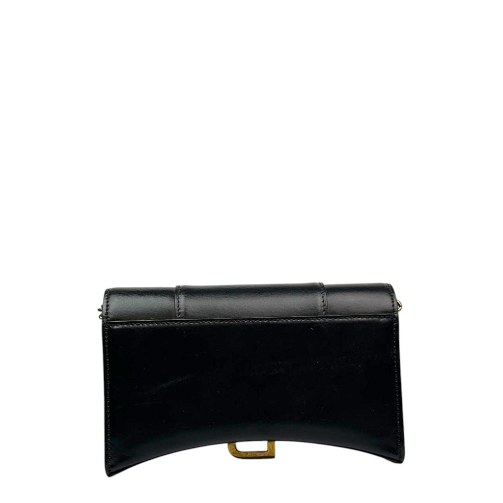 Balenciaga Hourglass WOC Black