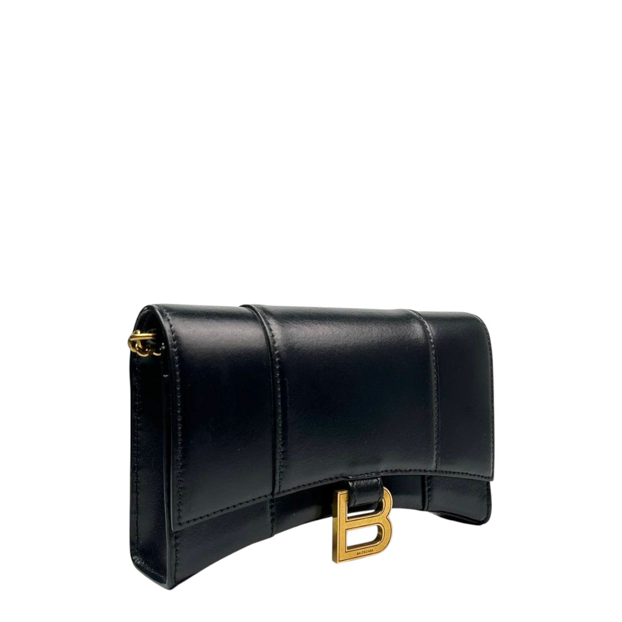 Balenciaga Hourglass WOC Black