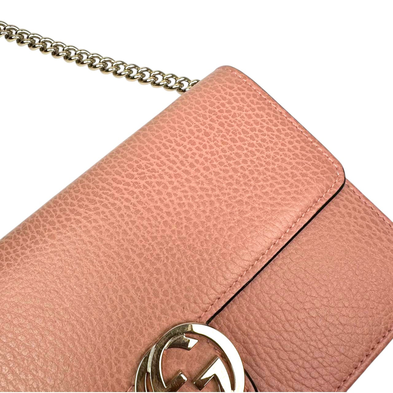 Gucci Interlocking WOC Pink