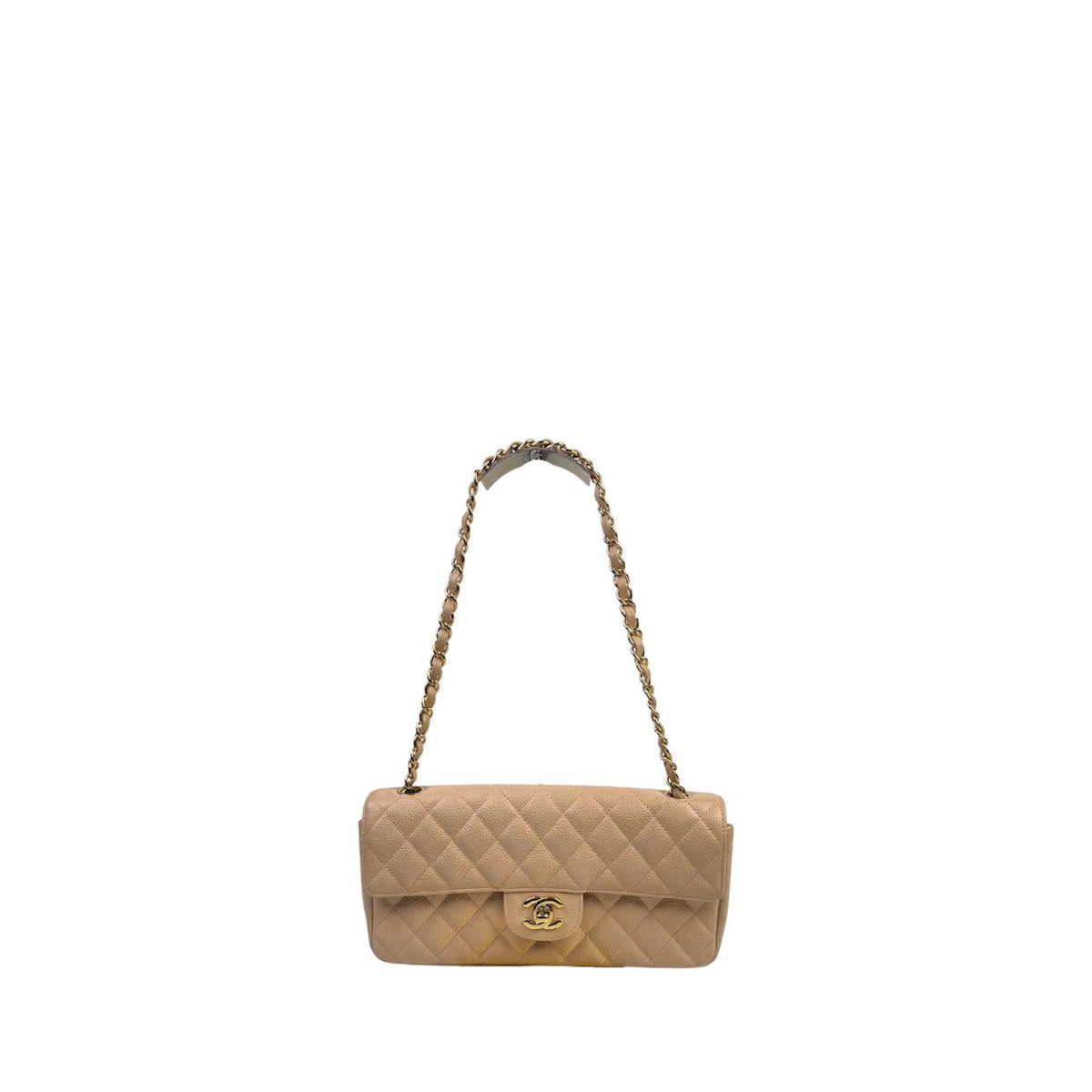 Chanel East West Flap Bag