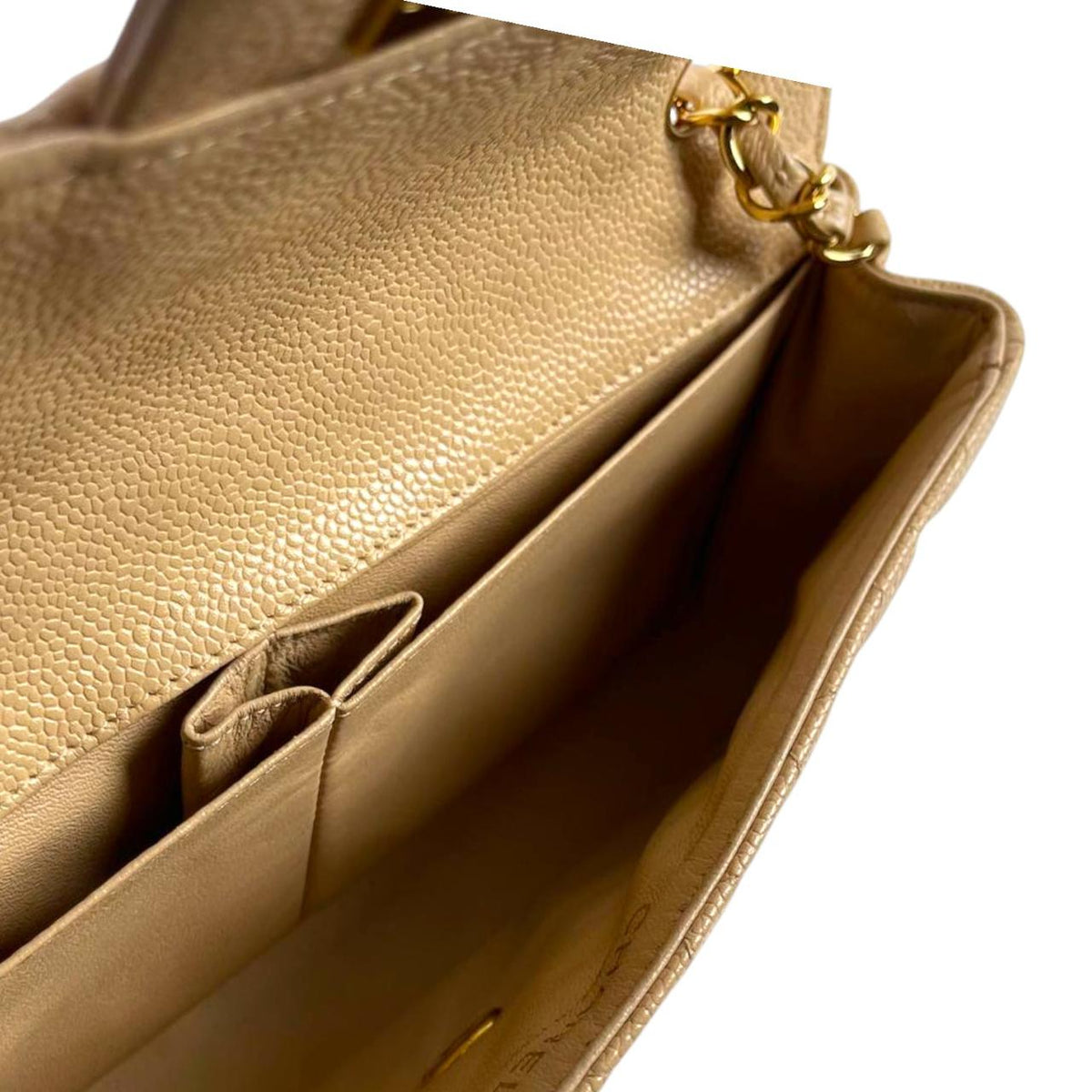 Chanel East West Flap Bag