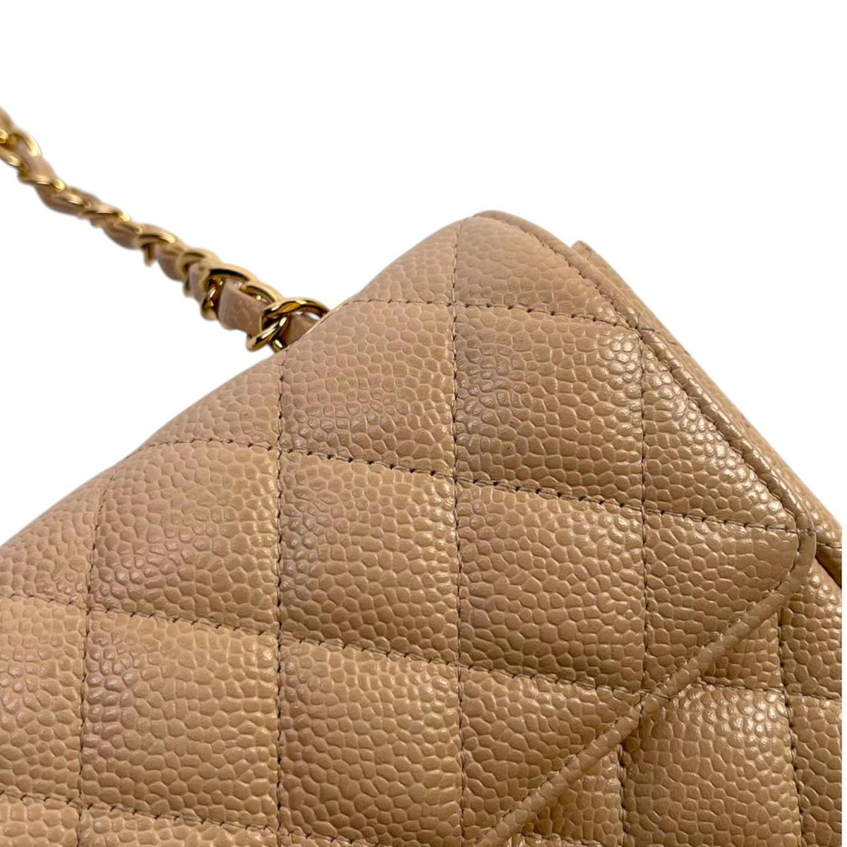Chanel East West Flap Bag