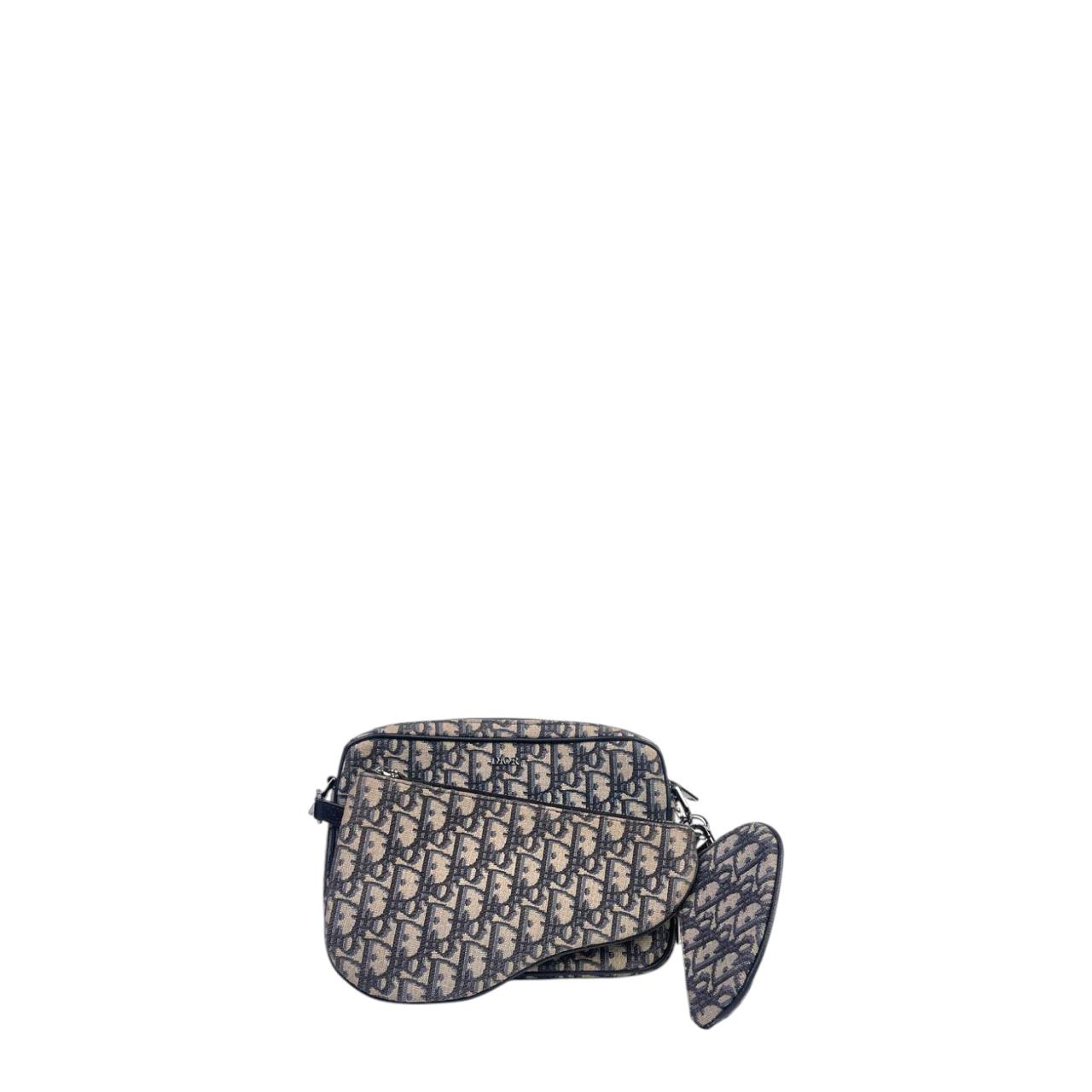 Dior Saddle Triple Pouch Shoulder Bag