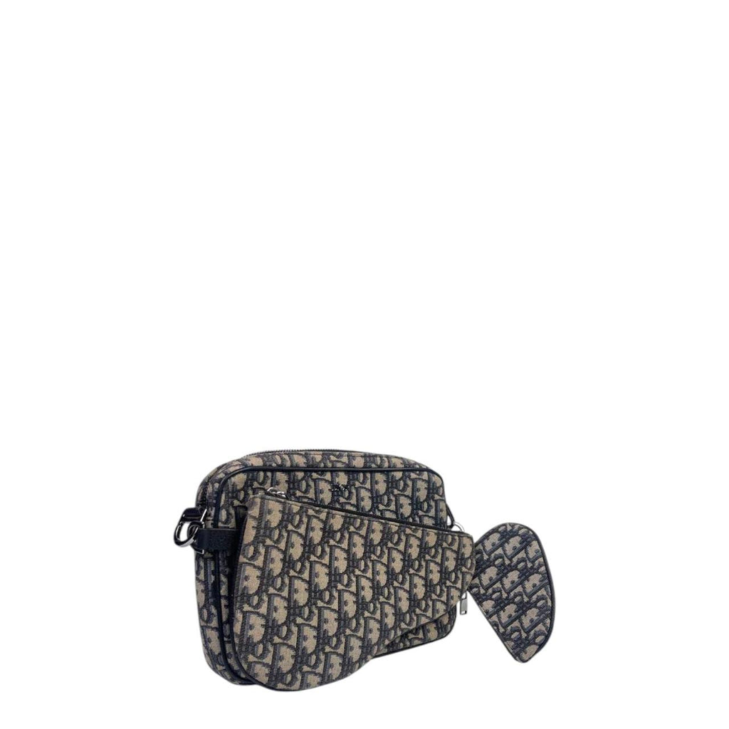 Dior Saddle Triple Pouch Shoulder Bag