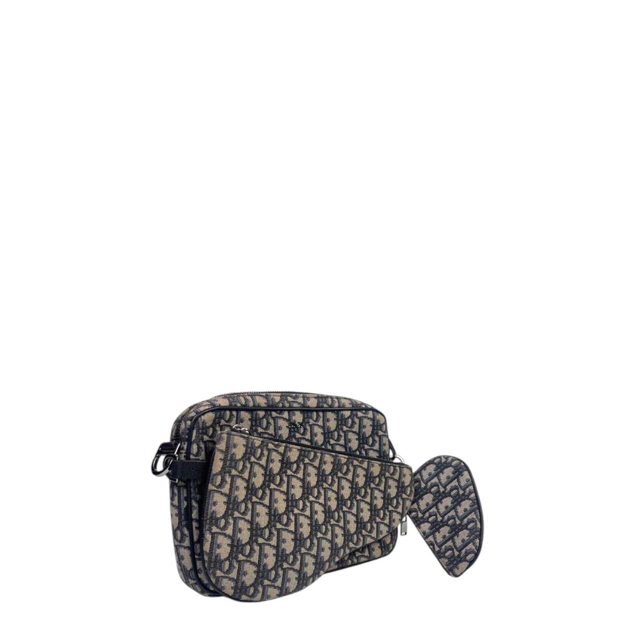 Dior Saddle Triple Pouch Shoulder Bag